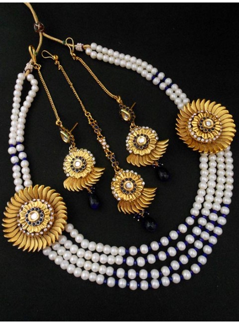 Rajwadi Jewelry Set